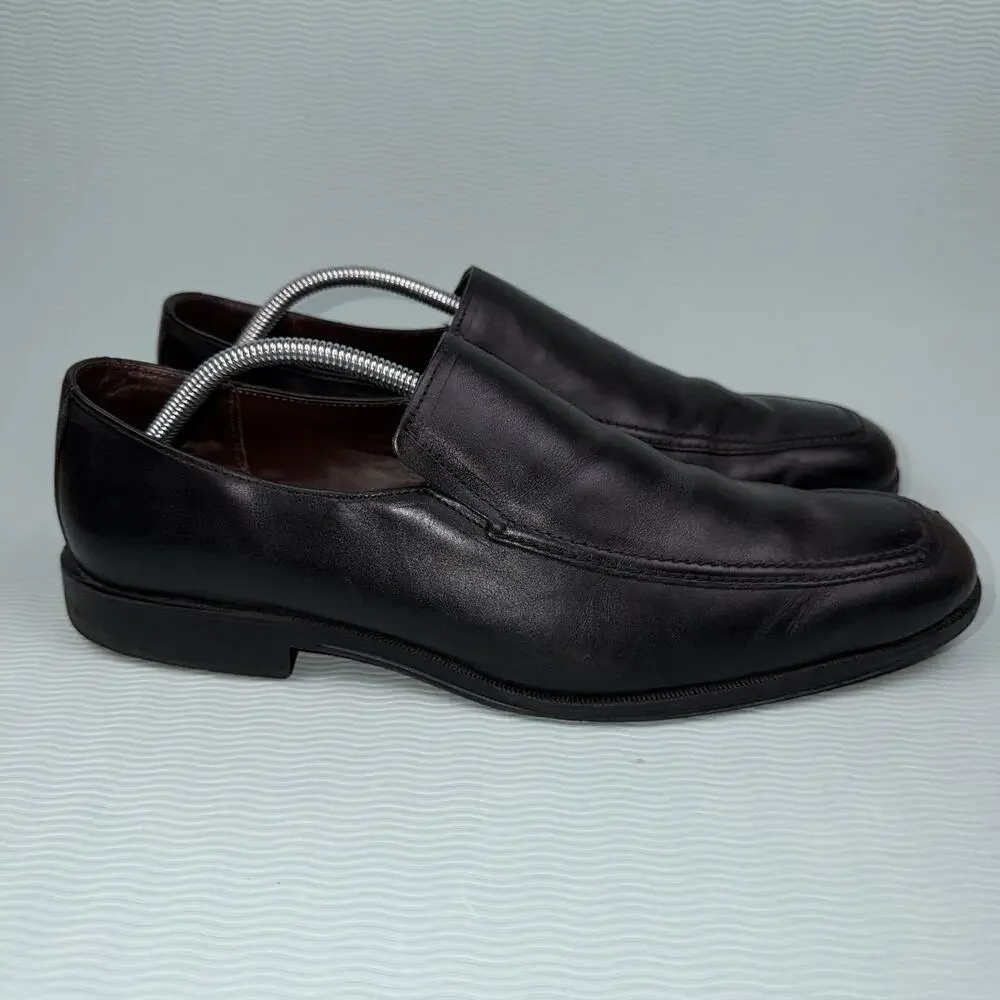 Allen Edmonds Bucktown Loafers Men’s Size 12D Black Leather Dress Slip On Shoes